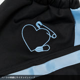 Safe Jersey Leg Warmer Black/ Pastel Blue
