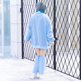 Safe Jersey Leg Warmer Pastel Blue