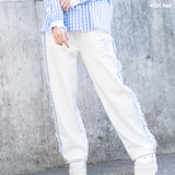 月 ジャージパンツ WH/P.BL