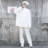 月 ジャージパンツ WH/P.BL