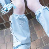 Moon Jersey Leg Warmers P.BL