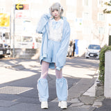 Moon Jersey Leg Warmers P.BL