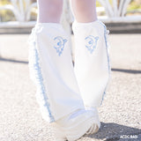 Moon Jersey Leg Warmers WH/P.BL