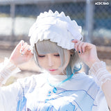 Jersey head dress WH/P.bl