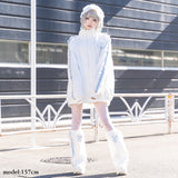 Jersey head dress WH/P.bl