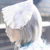 Jersey head dress WH/P.bl