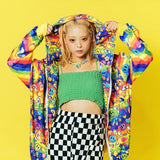 RAINBOW PF ZIP Hoodie MIX