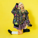 RAINBOW PF ZIP Hoodie BK