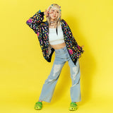RAINBOW PF ZIP Hoodie BK