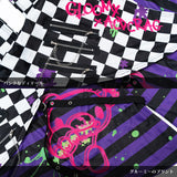 [プラスサイズ]ビビッドグルーミー ボーダーL/S T