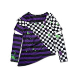 ビビッドグルーミー ボーダー L/S T