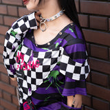 ビビッドグルーミー ボーダー L/S T