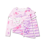 Pastel Gloomy Border Long Sleeve T-Shirt