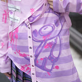 Pastel Gloomy Border Long Sleeve T-Shirt