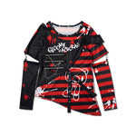 BLACK/RED