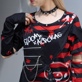 Dark Gloomy Border Long Sleeve T-Shirt
