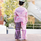 [プラスサイズ]パステルグルーミー ボンテージパンツ