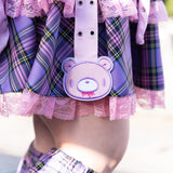 Pastel Gloomy Plus Size Belt Skirt