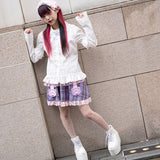 Pastel Gloomy Belt Skirt 