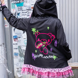 ビビッドグルーミー クマミミパーカー