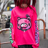 チェックグルーミー L/S Tシャツ