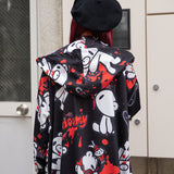 Dark Gloomy Zip Hoodie