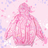 パステルグルーミー ZIP パーカー