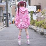 パステルグルーミー ZIP パーカー