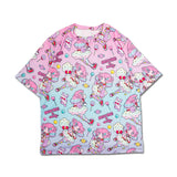 Gradation Fuwa-chan T-Shirt (Plus Size Ver.)