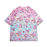 Gradation Fuwa-chan T-Shirt (Plus Size Ver.)