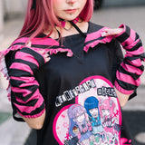 病みかわパンクメンヘラチャン セーラーT