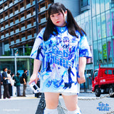 Cyber Cat Huge T-Shirts (Plus Size Ver.)