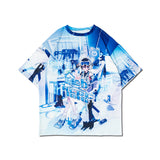 Cyber Cat Huge T-Shirts (Plus Size Ver.)