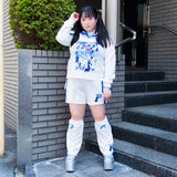 サイバーネコ セーラーパーカー (プラスサイズモデルVer.)