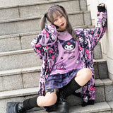 Kuromi Zip Hoodie *JAPAN SALE ONLY