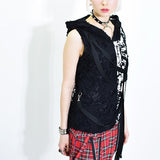Asymmetry Sleeveless Tee