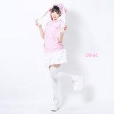 [Short Sleeves] Rabbit Hoodie