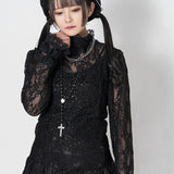 Lace Long Sleeve Tee