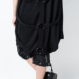 [Short Sleeves] Back Harness Hoodie