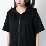 [Short Sleeves] Back Harness Hoodie