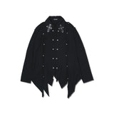 Studs Shirt Cardigan