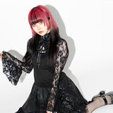 Lace Gothic Long Sleeve Tee