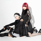 Lace Gothic Long Sleeve Tee