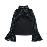 Lace Gothic Long Sleeve Tee