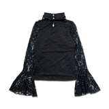 Lace Gothic Long Sleeve Tee