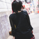 Gauze Long Sleeve Tee
