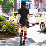 Asymmetry Pleated Dress