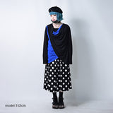 Drape Layered Long-Sleeve T-Shirt