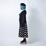 Drape Layered Long-Sleeve T-Shirt
