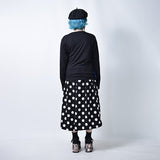 Drape Layered Long-Sleeve T-Shirt